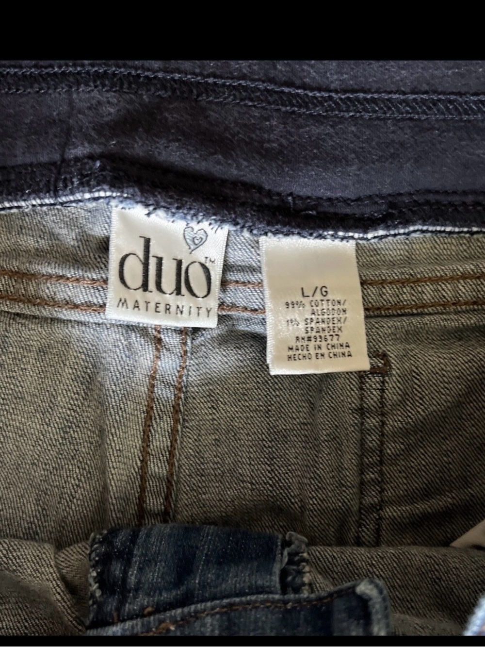 Duo Maternity Capri jeans - Picture 2 of 4